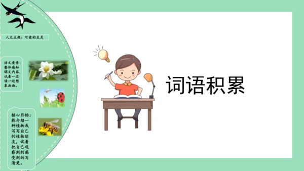 统编版三年级语文下册同步高效课堂系列第一单元（复习课件）