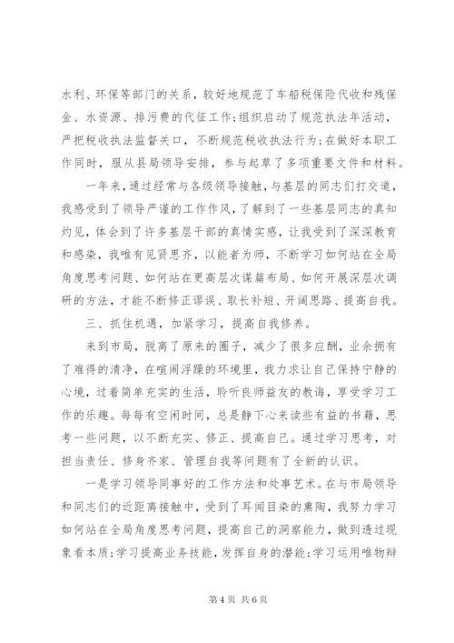 某年地税系统公务员个人工作总结范文.docx