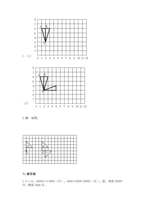 人教版五年级下册数学期末测试卷含答案【新】.docx