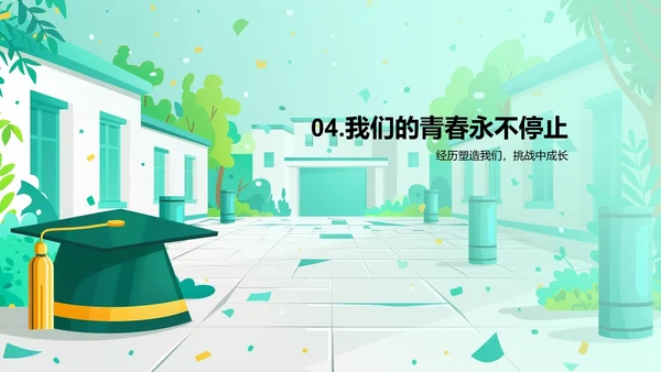 毕业图集分享PPT模板