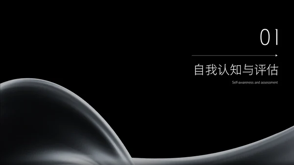 黑色质感科技风职业规划PPT模板