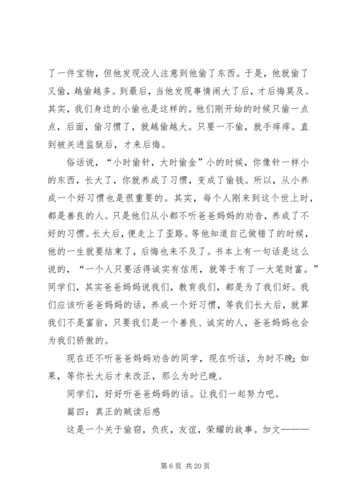 真正的贼读后感.docx