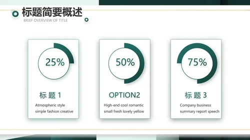 大气创意公司产品介绍宣传通用PPT