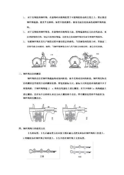 钢丝绳使用指南