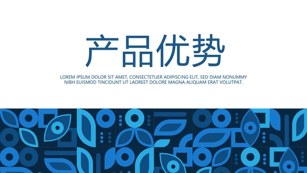蓝色科技网络信息化科技产品介绍动态PPT
