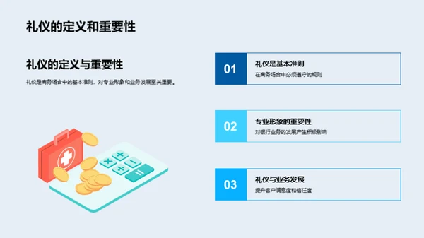 商务礼仪与银行业务