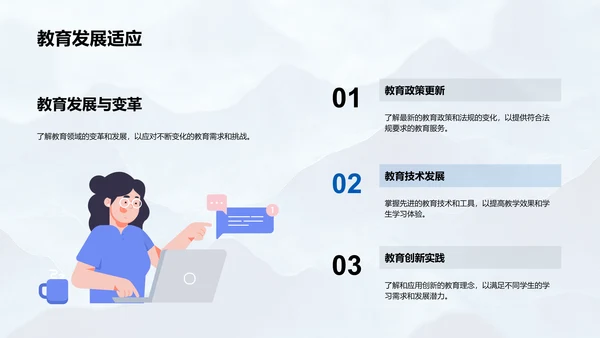 教师专业素养提升PPT模板