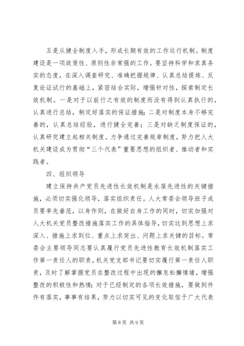 建立保持共产党员先进性长效机制的意见 (2).docx