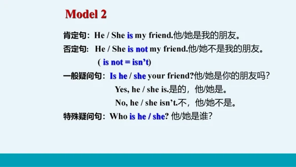 【轻松备课】外研版初中英语七年级上Module 1 Unit 3教学课件