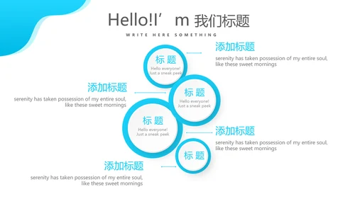 蓝色医疗牙科工作汇报动态PPT
