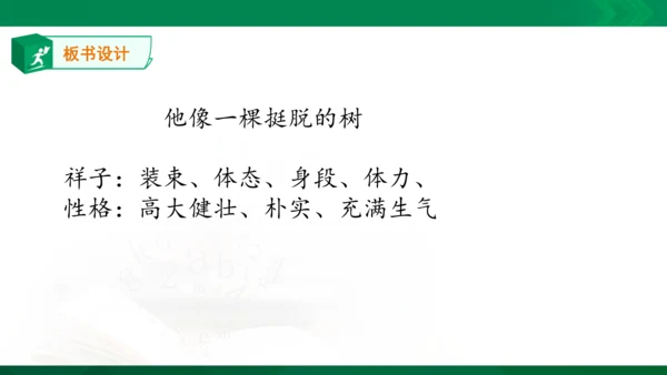 13.《人物描写一组——他像一棵挺脱的树》课件