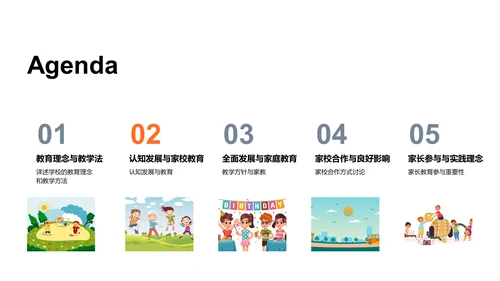 教育合作新模式PPT模板