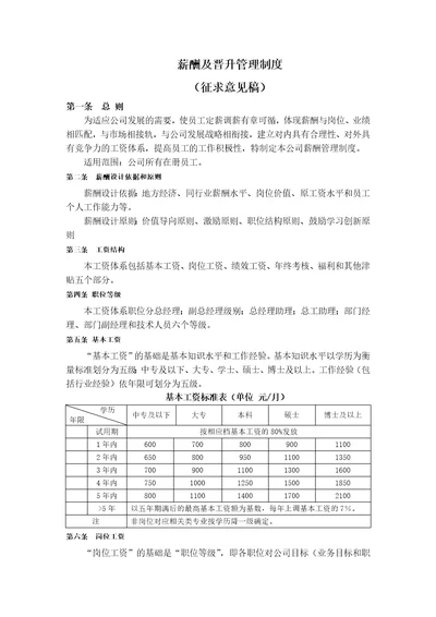 测绘公司薪酬方案