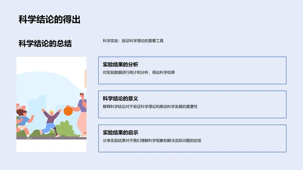 科学理论实验报告PPT模板