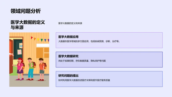 医学大数据研究报告PPT模板