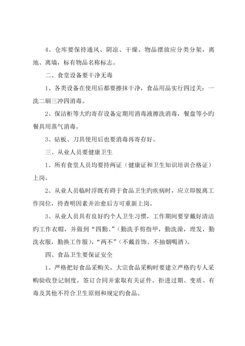 大姚县六苴镇明德小学管理新版制度汇编后勤后勤食堂管理各项新版制度汇编.docx