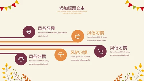 感恩节习俗介绍模板