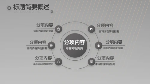 黑色炫酷美发商业计划书动态PPT