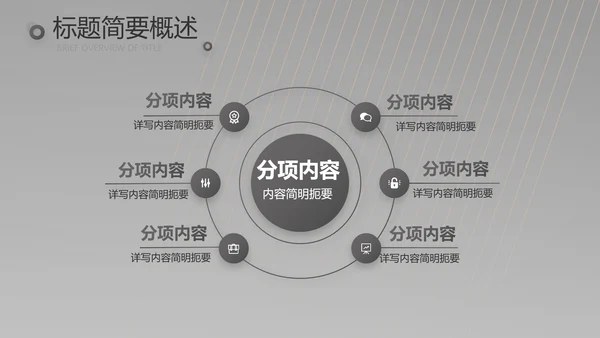 黑色炫酷美发商业计划书动态PPT