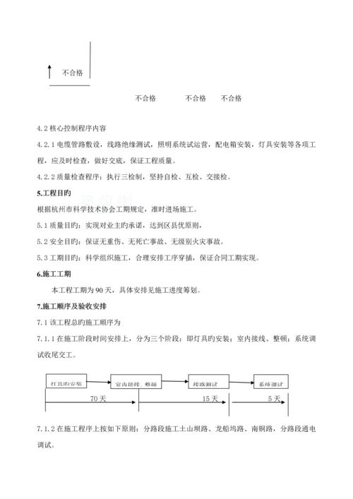 景观照明亮化综合施工组织专题方案参考.docx