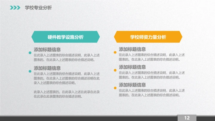 学生工作职业规划PPT模板