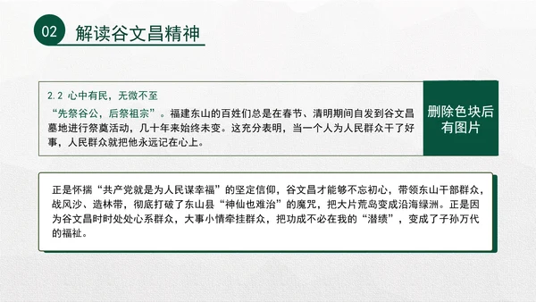 2024年谷文昌精神学习党员党课PPT课件
