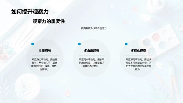 美术基础课程PPT模板