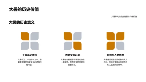 大暑节气解读PPT模板