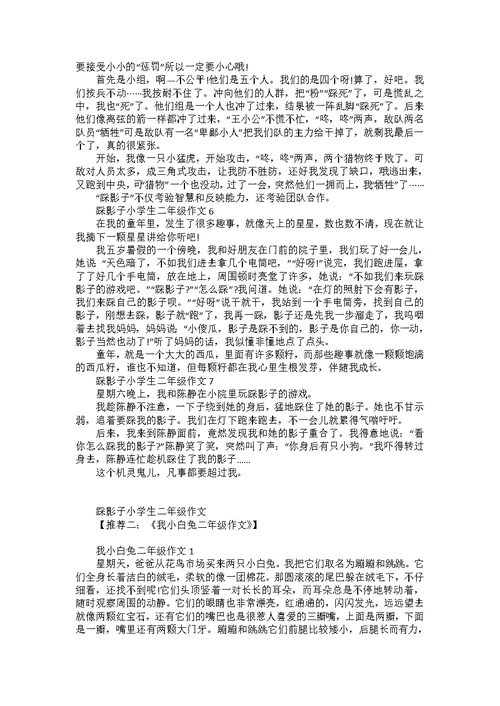 公益小学生二年级作文