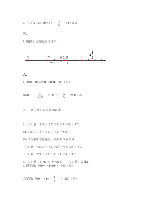 冀教版小升初数学模拟试题精品【考点梳理】.docx