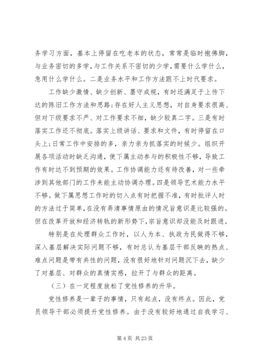 党的政治纪律党员自查报告.docx