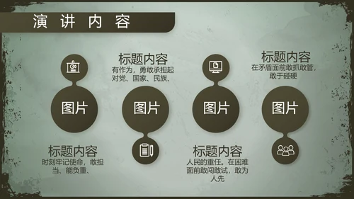 军事部队职能使命教育PPT动态模板
