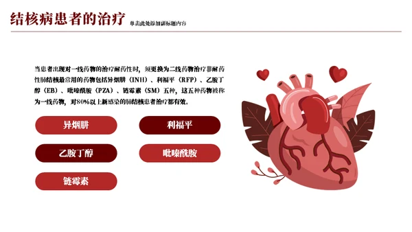 防治结核病日你我一同努力通用PPT模板