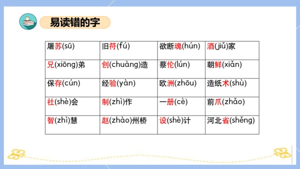 统编版三年级语文下册同步高效课堂系列第三单元（复习课件）