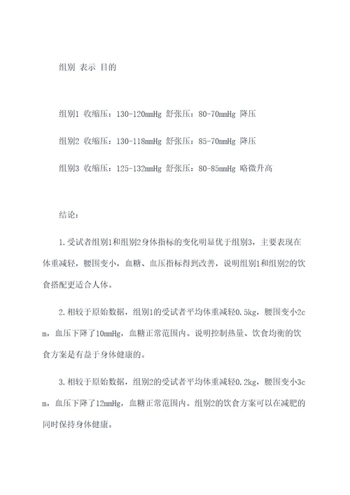 对人体的影响实验报告