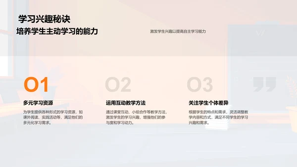 教师求职报告PPT模板