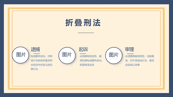 蓝色法律新规知识讲座培训宣传PPT