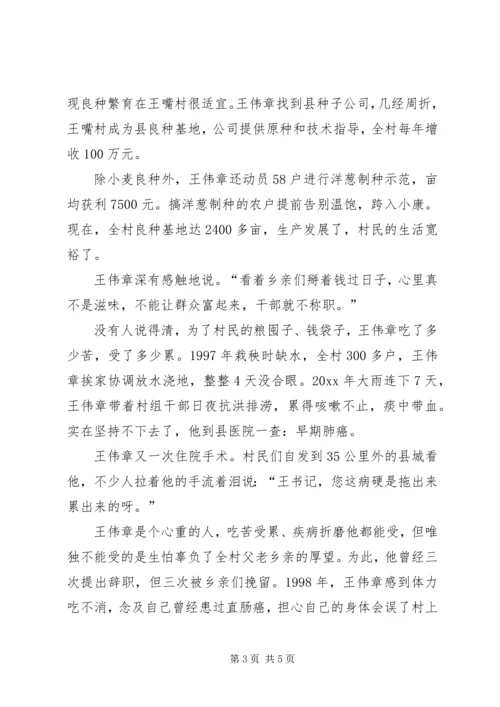 村党支部书记事迹材料_2.docx