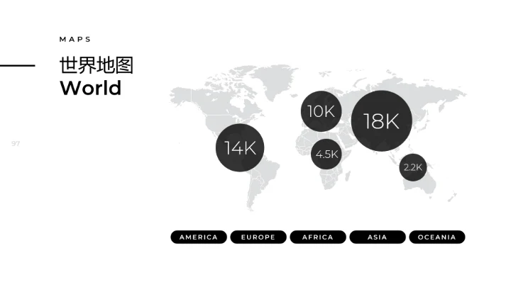 创意黑白调极简主义公司简介动态PPT模板