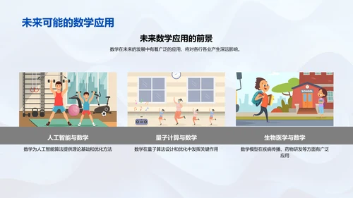 数学之旅PPT模板