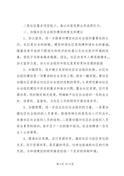 社区社会组织年度工作计划范文模板.docx