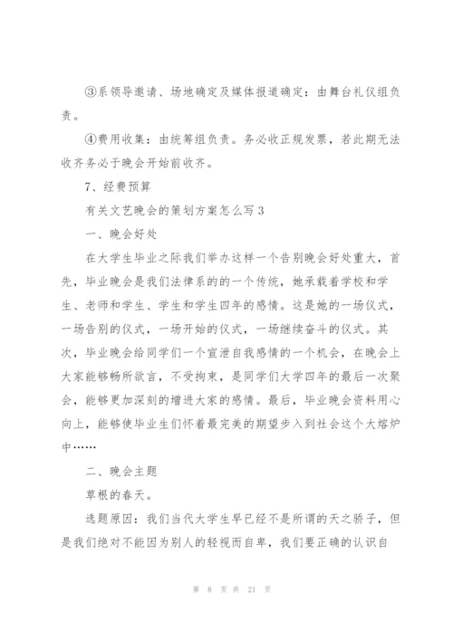 有关文艺晚会的策划方案怎么写.docx