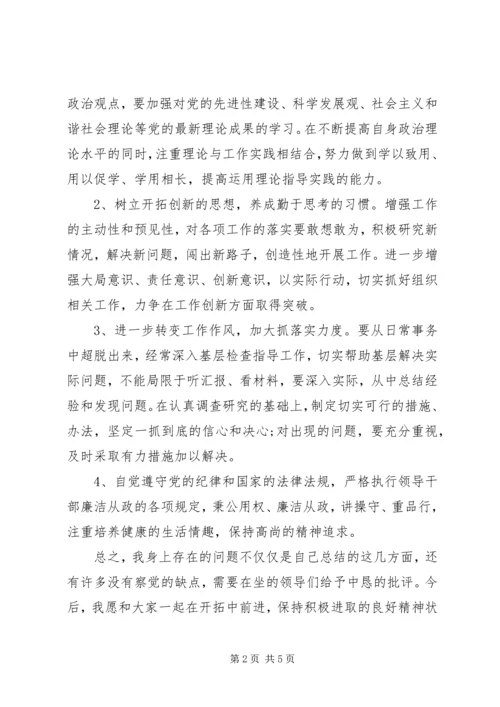 社区党员自检自查报告.docx