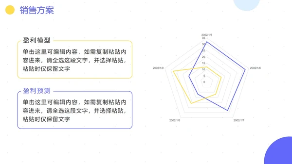 简约商务科技行业会员营销方案PPT模板