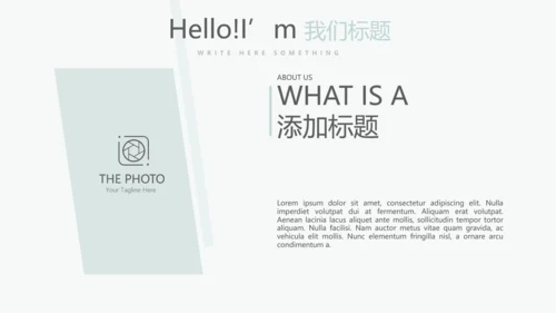 时尚微立体专案改善工作总结PPT动态模板
