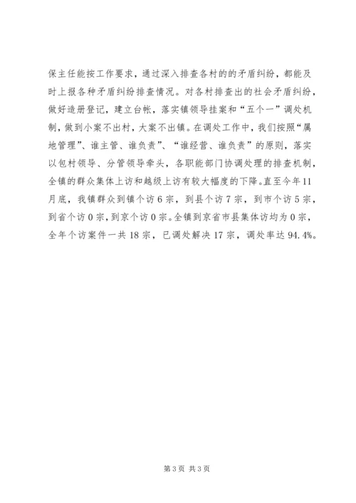 乡镇综合维稳工作总结.docx