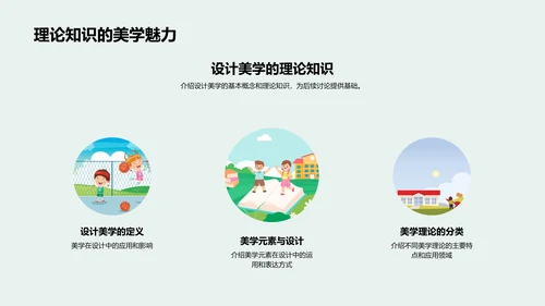 设计美学答辩报告PPT模板