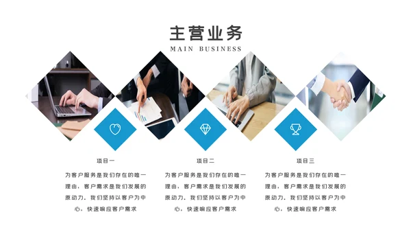 欧美大气企业宣传公司简介商务PPT模板