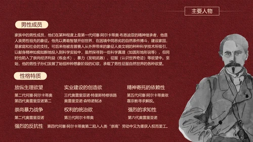 《百年孤独》名著导读好书推荐PPT模板