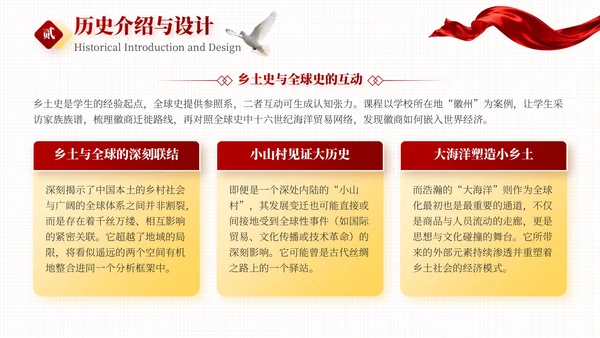 红色简约风国庆历史课堂专题讲座PPT模板